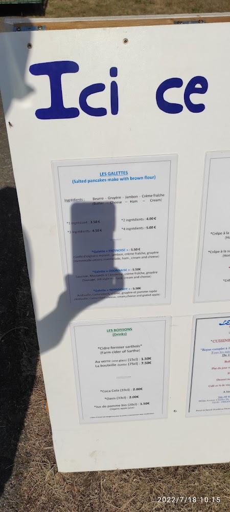 Le Belem restaurant - Menu Image 4